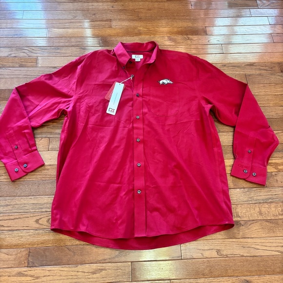 Cutter & Buck Other - NWT Mens long sleeve Arkansas button down